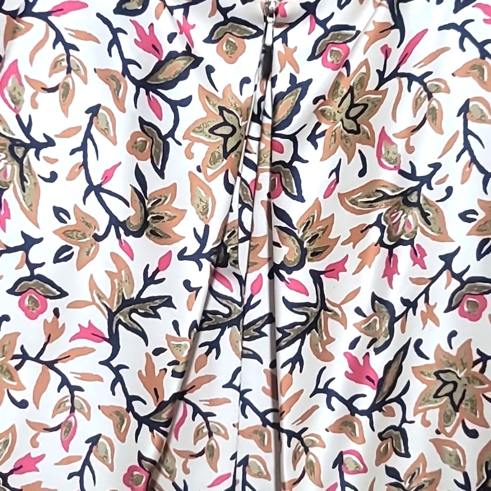 Tory burch floral blouse - Picture 6 of 9